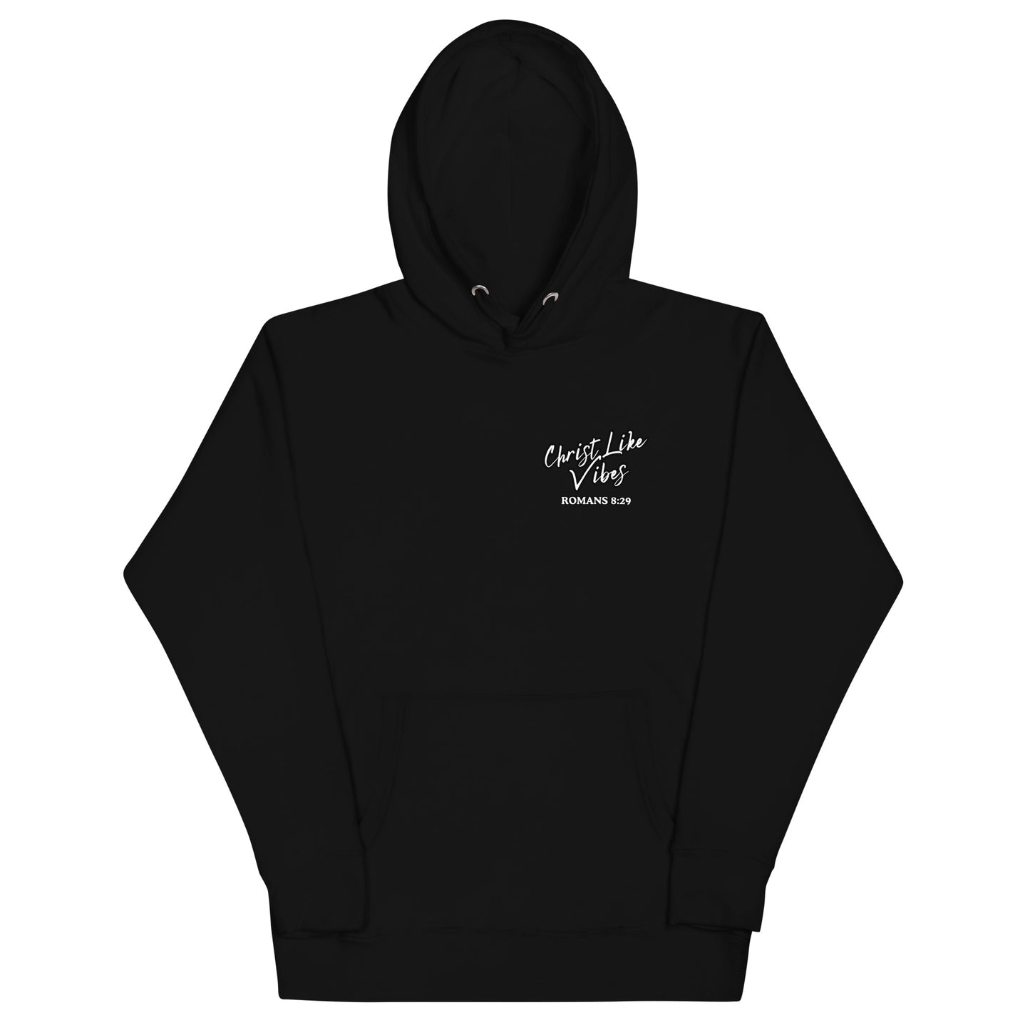 Christ Like Vibes Black Logo Hoodie