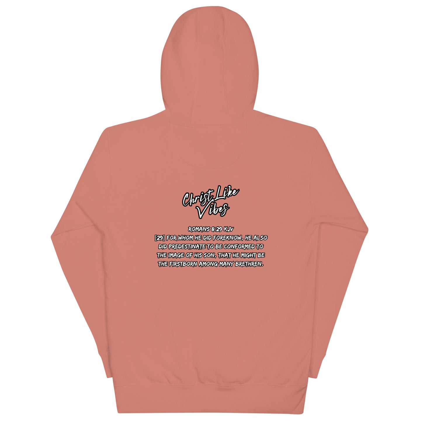 Christ Like Vibes Rose Logo Hoodie