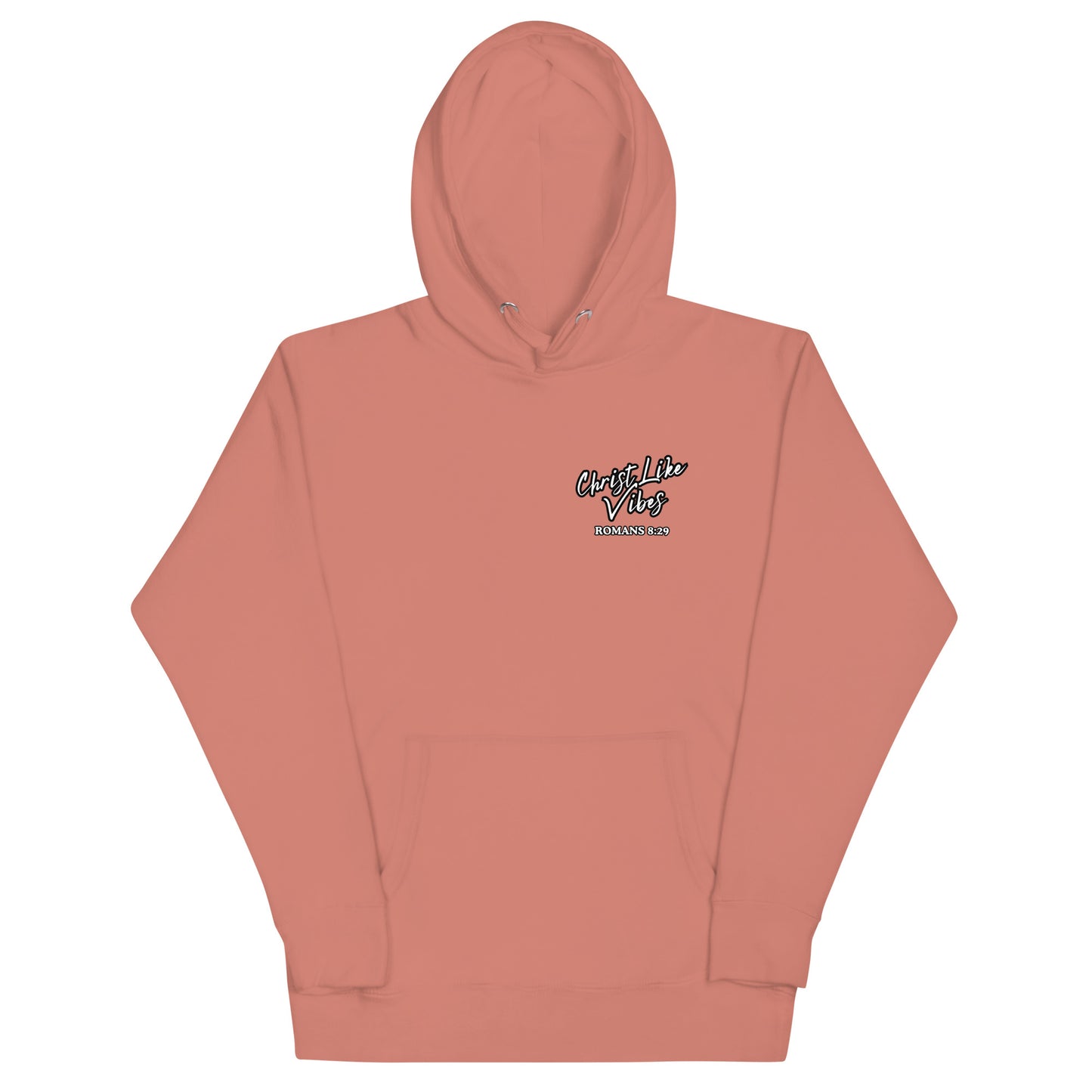 Christ Like Vibes Rose Logo Hoodie