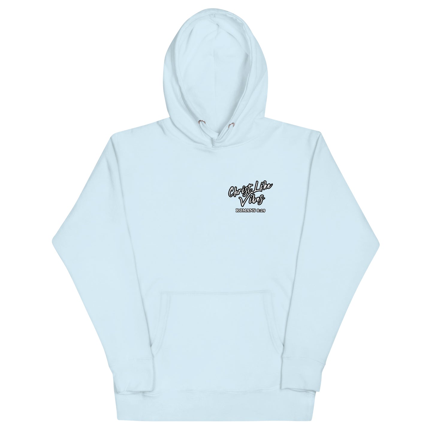 Christ Like Vibes Sky Blue Hoodie